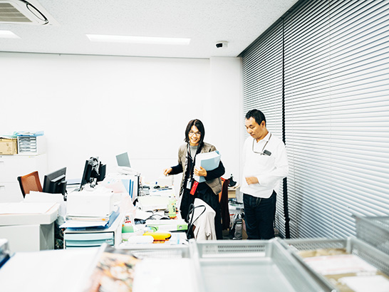 代表取締役社長と役員